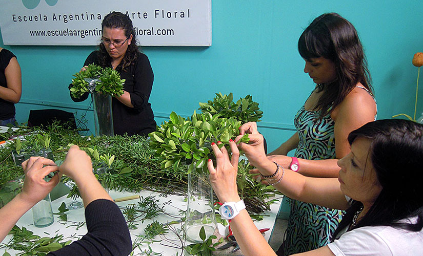 preparacion de flores